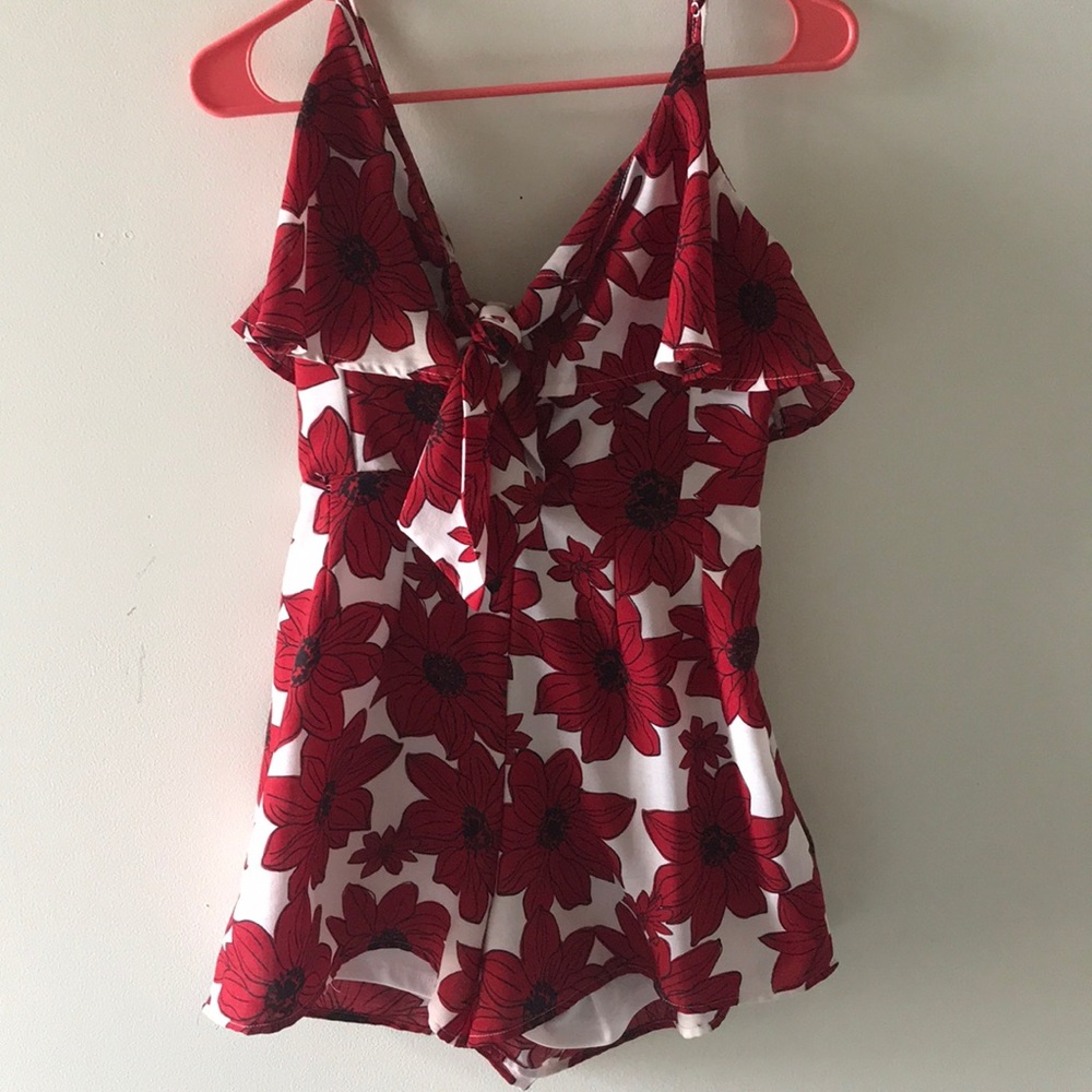 Floral Francesca’s Romper